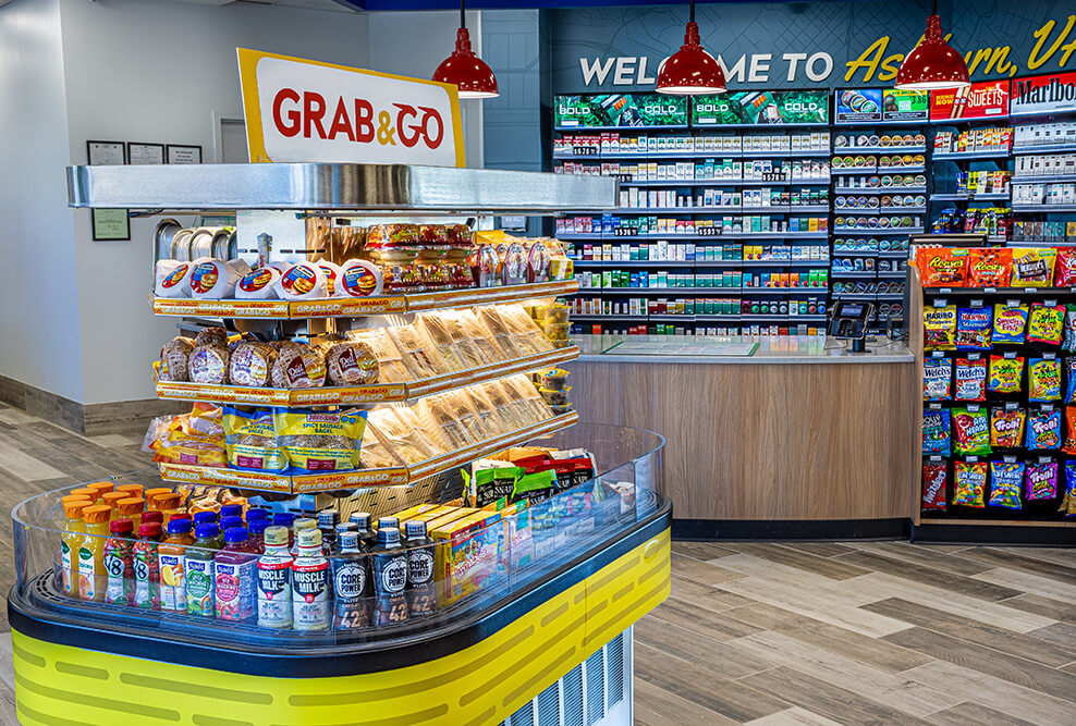 Grab and go convenience